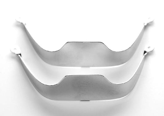 Men's Square Silver Toe Tips WX-28